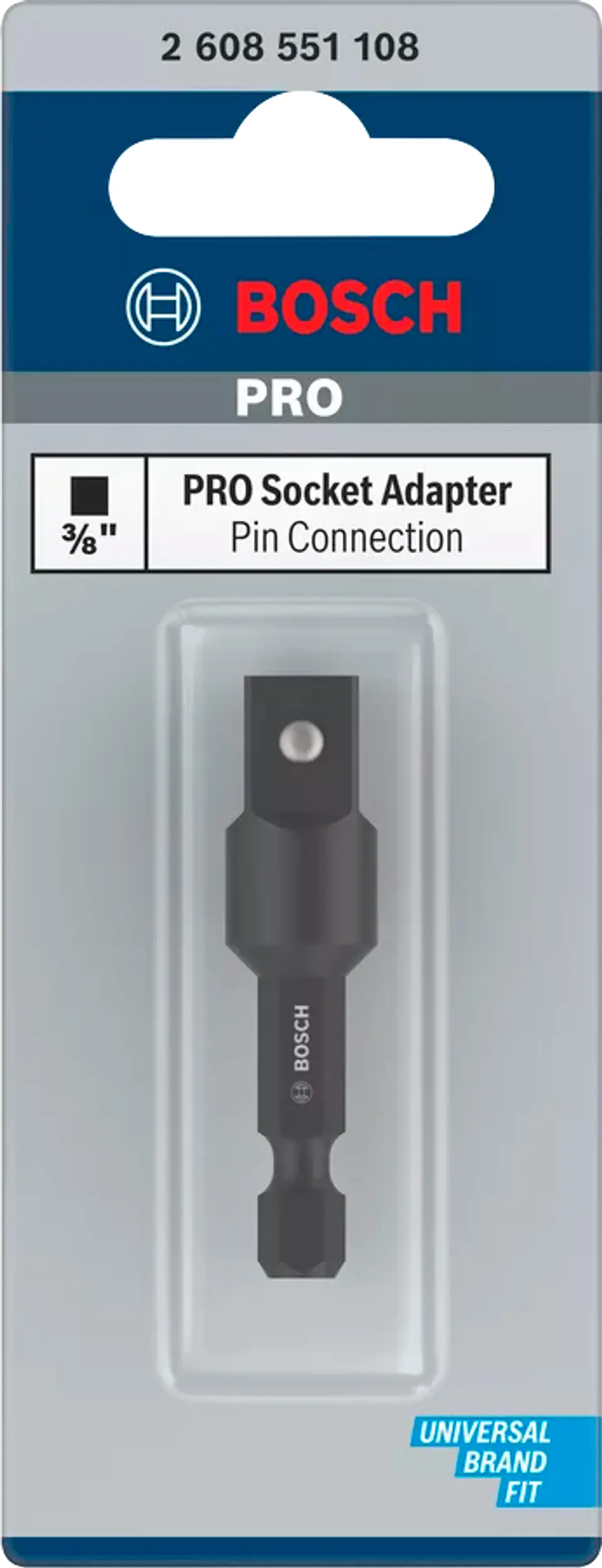Adaptador 1/4'' para chaves de caixa de 3/8'' BOSCH 4