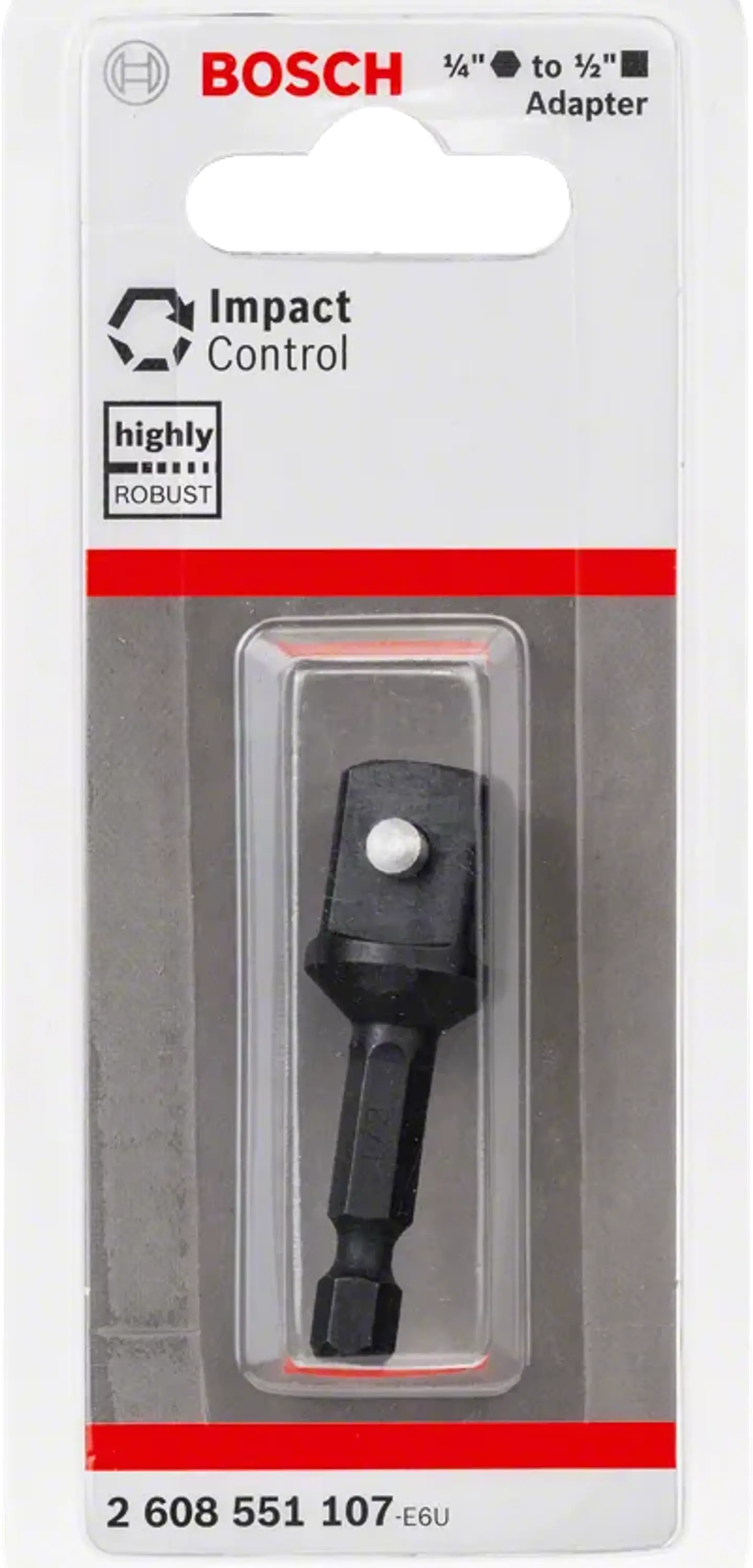 Adaptador 1/4'' para chaves de caixa de 1/2'' BOSCH 4