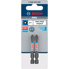 Ponta de aparafusar de impacto PH2 x 55 mm (2 Un.) BOSCH 3