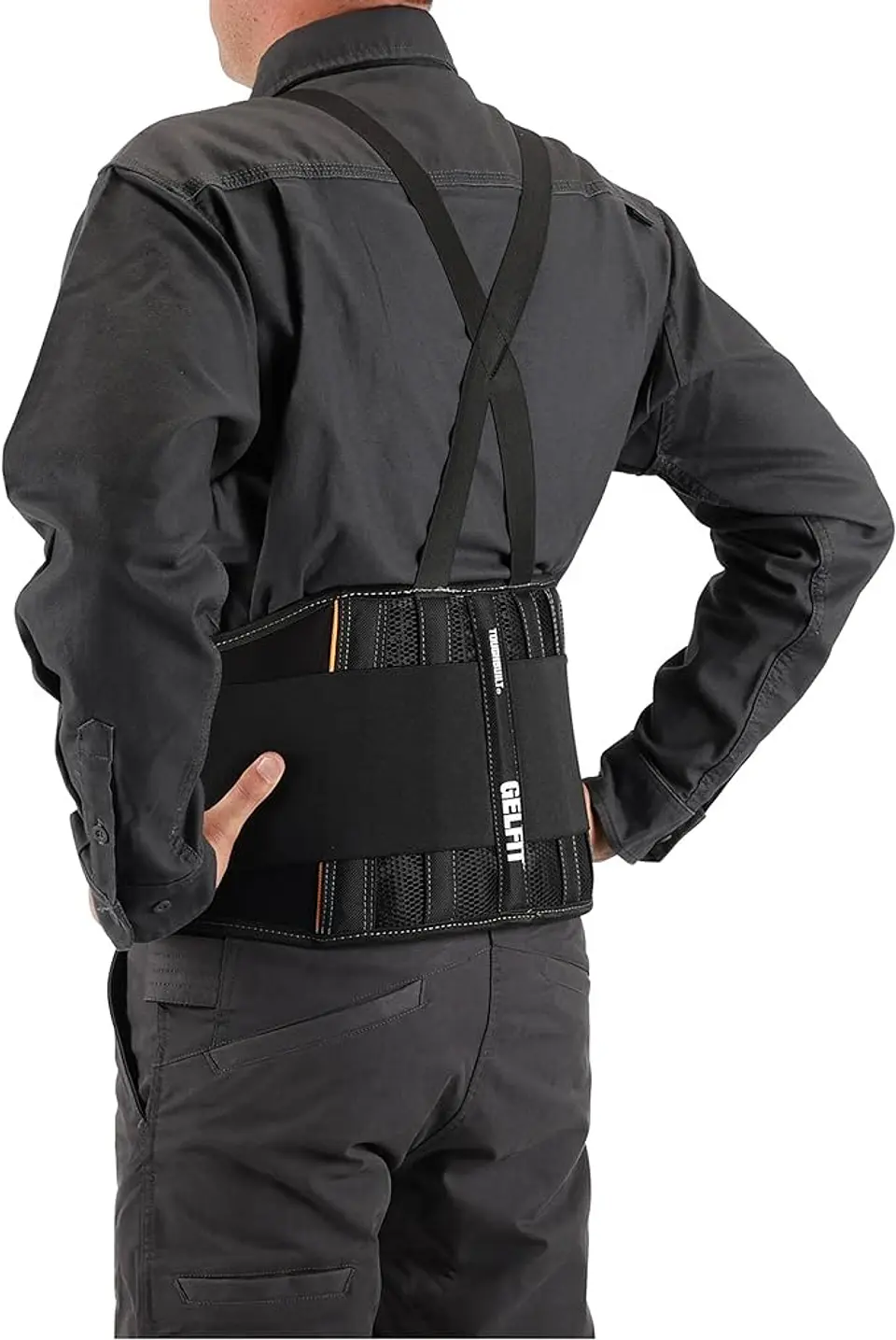 Cinto de suporte lombar com suspensórios Tamanho Grande TB-45G-L TOUGHBUILT 2