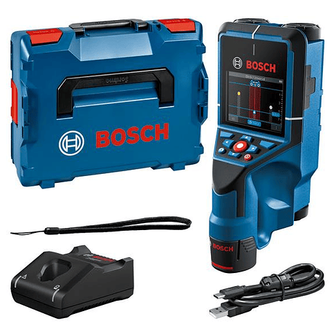Scanner de Parede D-TECT 200 C + 1 Bateria 12V 2.0Ah + Mala L-BOXX 136 BOSCH
