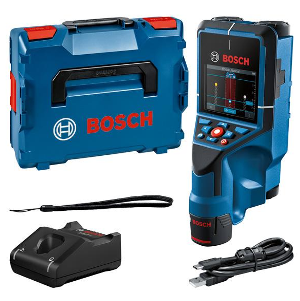 Scanner de Parede D-TECT 200 C + 1 Bateria 12V 2.0Ah + Mala L-BOXX 136 BOSCH 1