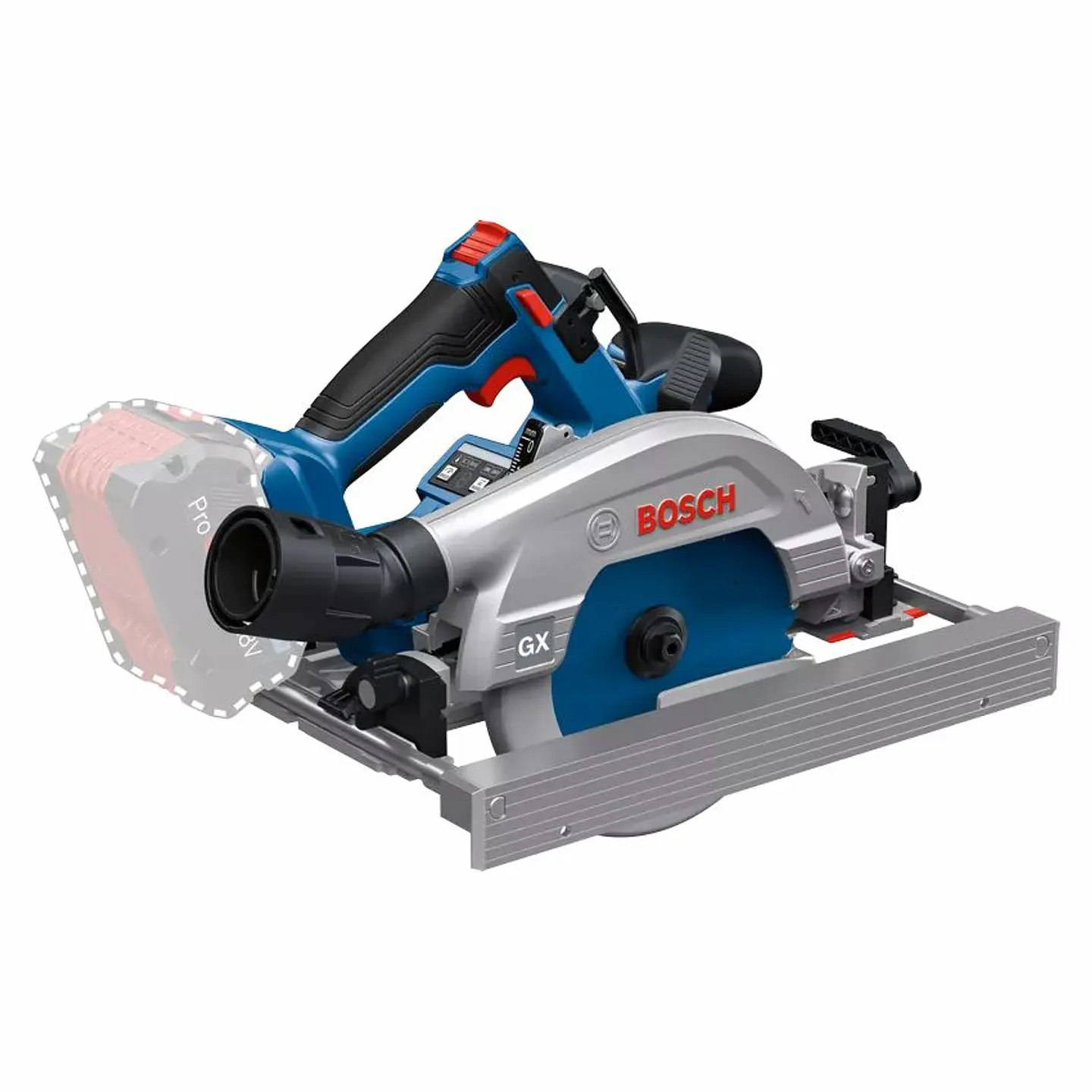 Serra circular sem fio GKS 18V-57-2 GX + Mala L-BOXX 238 BOSCH 2