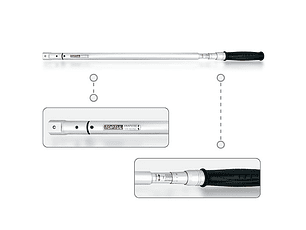 Chave Dinamométrica Intermutável TOPTUL