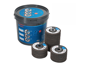 Balde de Disco de lixa em lamelas 125 mm X551 Expert for Metal (40 un.) BOSCH