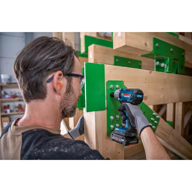 Aparafusadora de impacto sem fio GDS 18V-450 PC + L-Boxx BOSCH  2