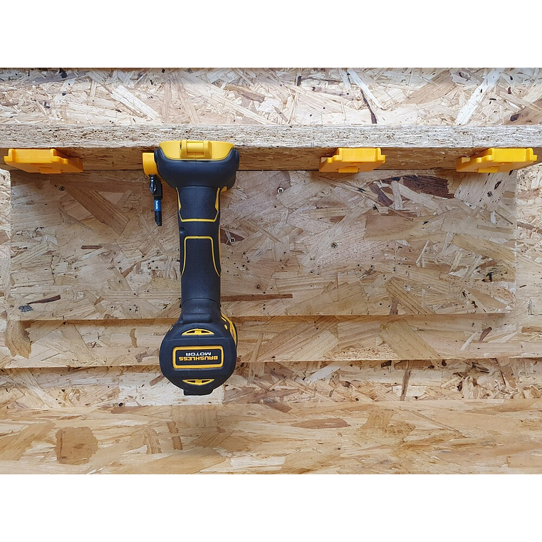 Suporte para Aparafusadoras Dewalt XR18V e Flexvolt TM-DW18-YLW-4LF STEALTHMOUNTS (4 Uni.) 2