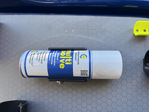 Suporte para Latas de Aerossol OM-CAN-BLK-2LF STEALTHMOUNTS (2 Uni.)