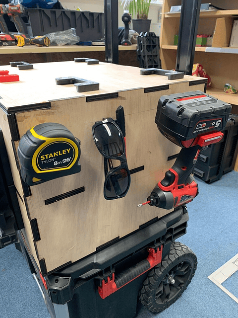 Suporte para Fitas Métricas 32mm BB-YLW-6 STEALTHMOUNTS (6 Uni.)