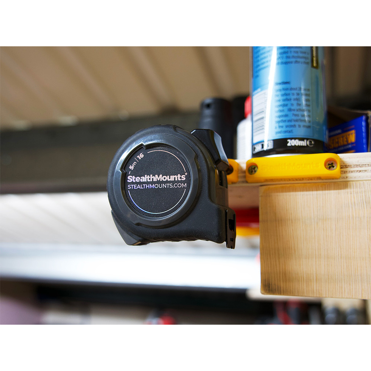 Suporte para Fitas Métricas 37mm BB-PL-YLW-6 STEALTHMOUNTS (6 Uni.)  3