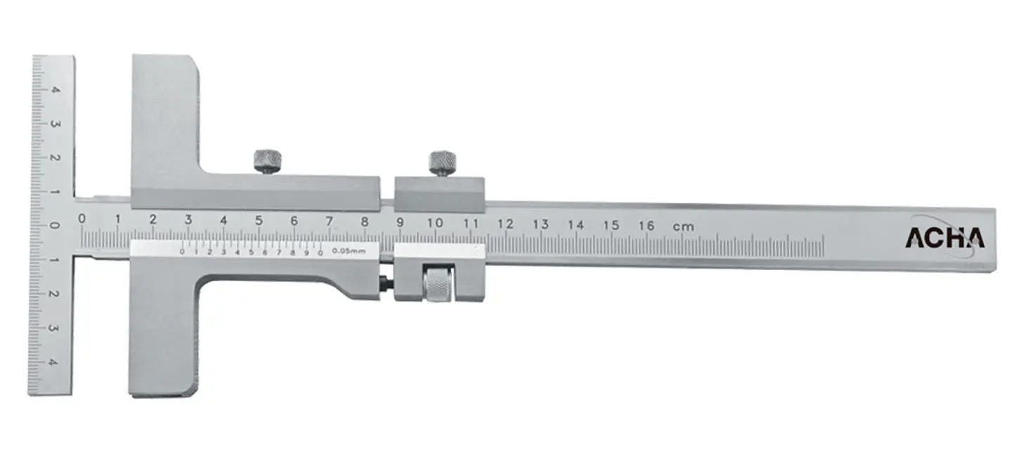 Paquímetro para Marcação “T” com Parafuso de Ajuste Fino ACHA 1