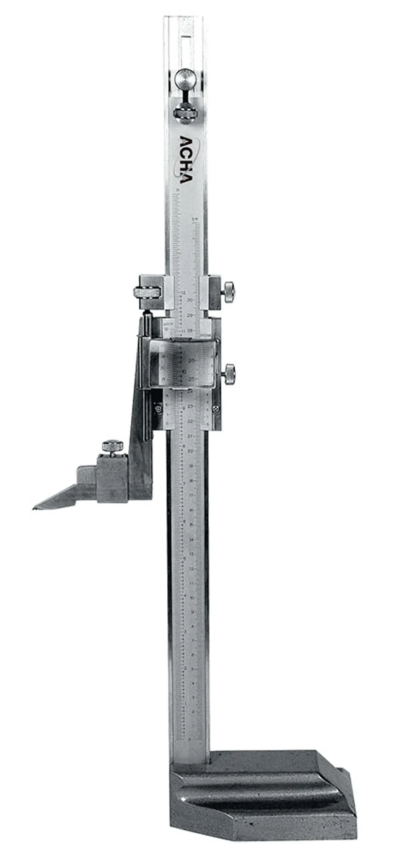 Medidores de Altura Analógicos com Régua Simples e Lupa ACHA 1