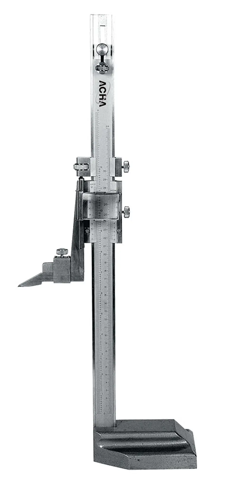 Medidores de Altura Analógicos com Régua Simples e Lupa ACHA 1