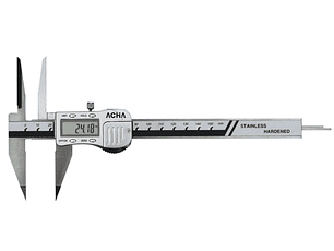 Paquímetro Digital com Bocas Afiadas e Pontas Longas 0-150mm ACHA