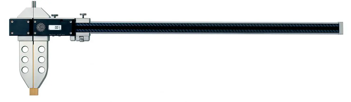 Paquímetro Digital para Torneador em Fibra de Carbono 0-800mm DEMM  1