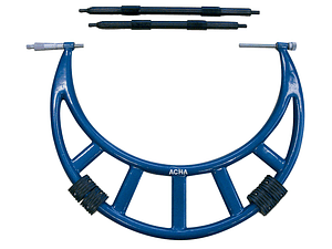 Micrômetro Externo com Bigornas Deslocáveis ACHA