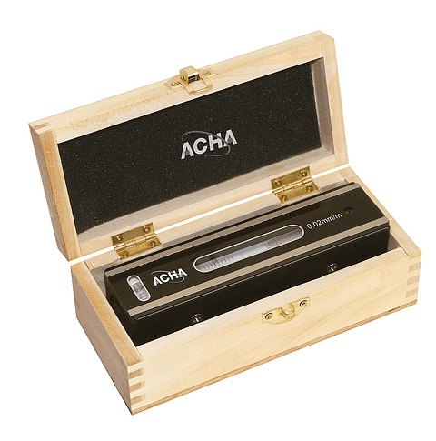 Nível de Bolha Linear de Precisão Leitura 0,02 mm/m ACHA