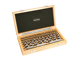 Jogo com 112 Blocos Padrão Especiais em Aço Temperado DIN 891 UNE EN ISO 3650 ACHA