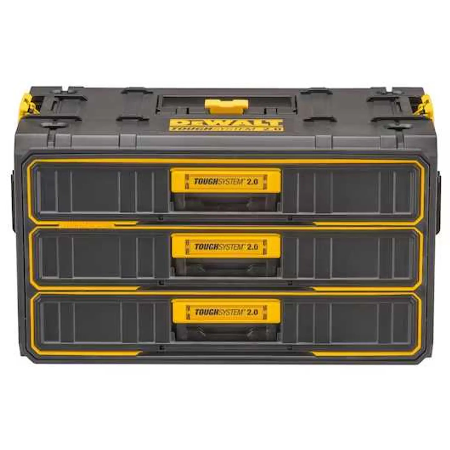 Trolley ToughSystem™ 2.0 com 2 Malas + 2 Organizadores Meia Largura DWST83402-7 DEWALT  3
