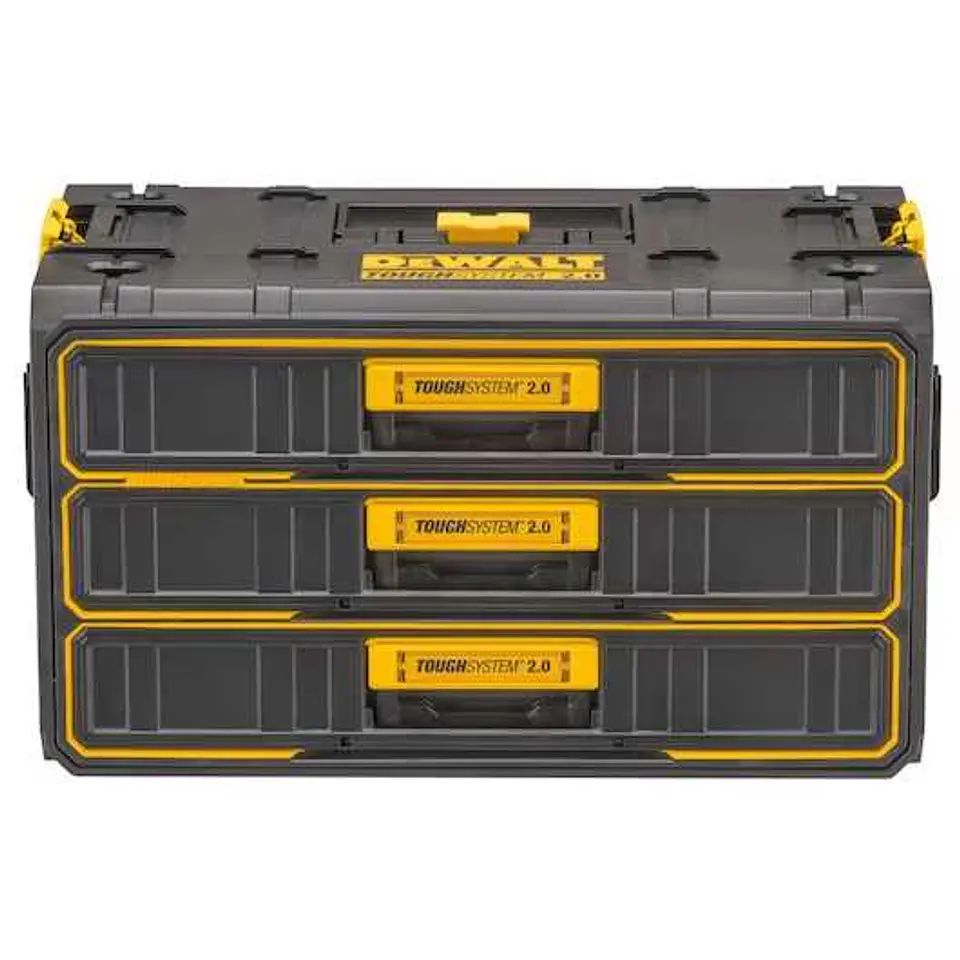 Trolley ToughSystem™ 2.0 com 2 Malas + 2 Organizadores Meia Largura DWST83402-7 DEWALT  3