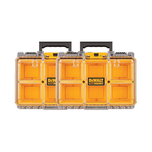 Trolley ToughSystem™ 2.0 com 2 Malas + 2 Organizadores Meia Largura DWST83402-7 DEWALT  2