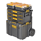 Trolley ToughSystem™ 2.0 com 2 Malas + 2 Organizadores Meia Largura DWST83402-7 DEWALT  - Thumbnail 1