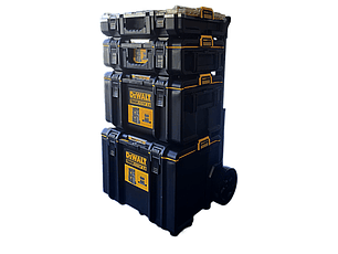 Trolley ToughSystem™ 2.0 com 3 Malas + 1 Organizador DS100 DWST83402-11 DEWALT