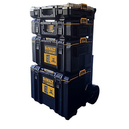 Trolley ToughSystem™ 2.0 com 3 Malas + 1 Organizador DS100 DWST83402-11 DEWALT 1
