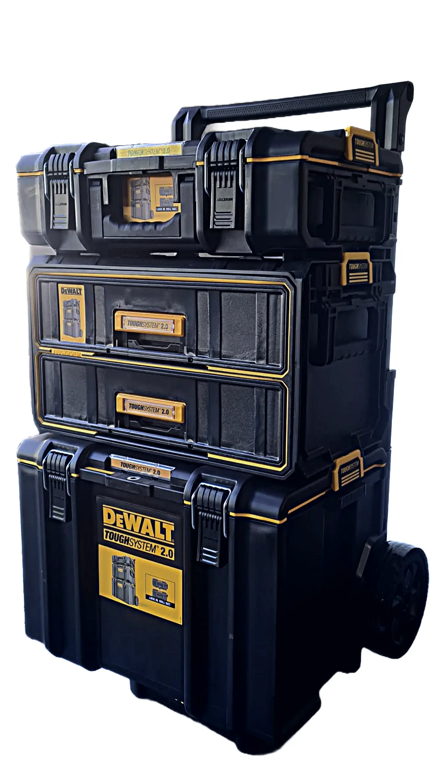 Trolley ToughSystem™ 2.0 com 3 Malas DWST83402-12 DEWALT 1