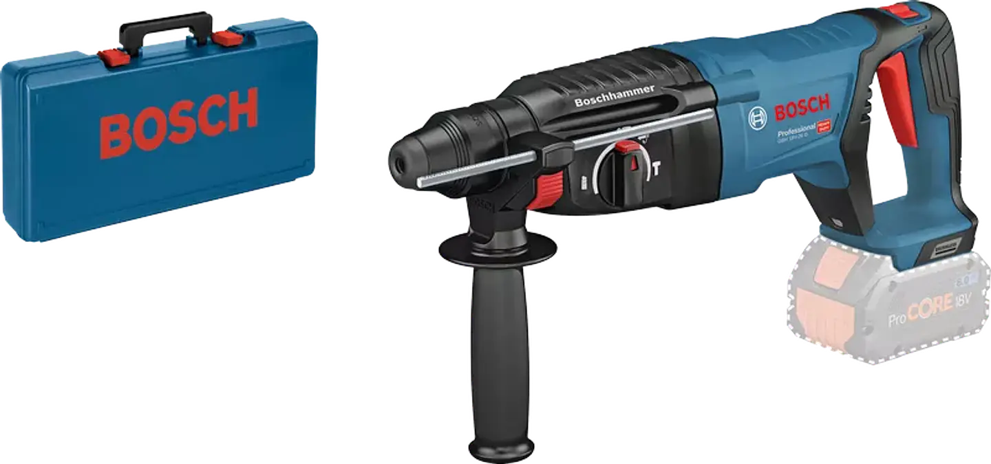 Martelos Perfuradores SDS plus sem fio CLICK & GO 18V BOSCH 1