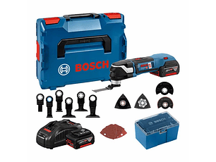 Multiferramenta sem fio GOP 18V-28 + 2 Baterias 18V 5.0Ah + Acessórios BOSCH