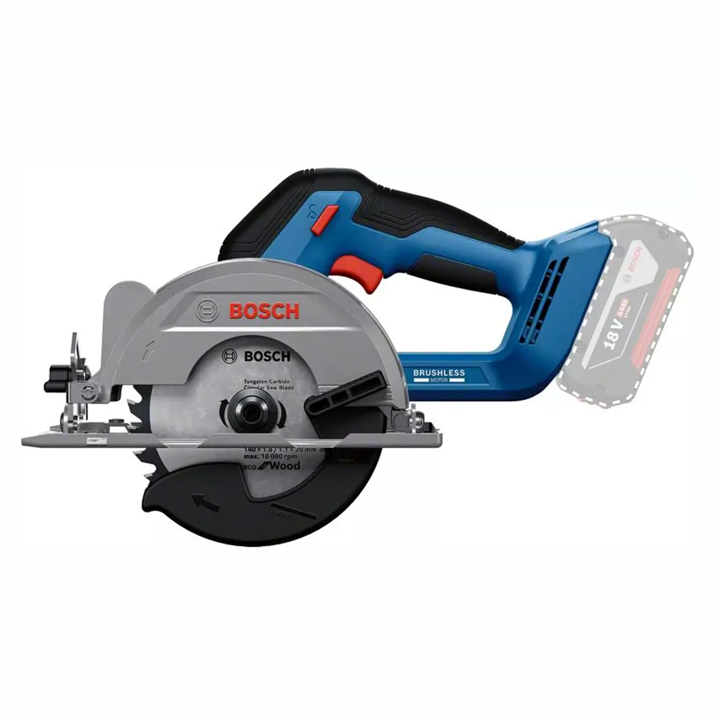Serra circular sem fio GKS 18V-51 BOSCH 2