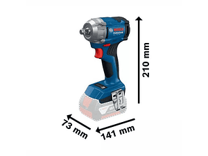 Aparafusadora de impacto 1/2' GDS 18V-350 BOSCH