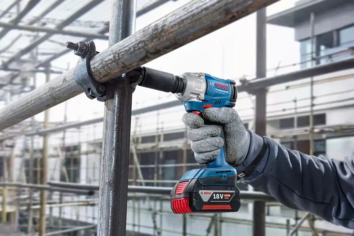 Aparafusadora de impacto 1/2' GDS 18V-350 BOSCH 6