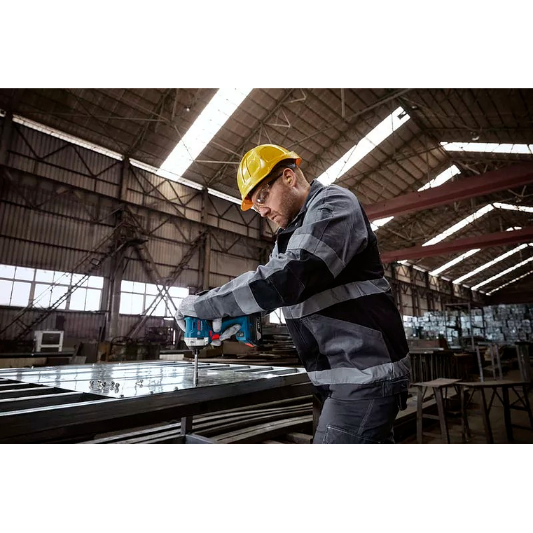 Aparafusadora de impacto 1/4' GDR 18V-215 + 2 Baterias 18V 4.0Ah BOSCH 7