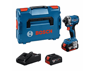Aparafusadora de impacto 1/4' GDR 18V-215 + 2 Baterias 18V 4.0Ah BOSCH