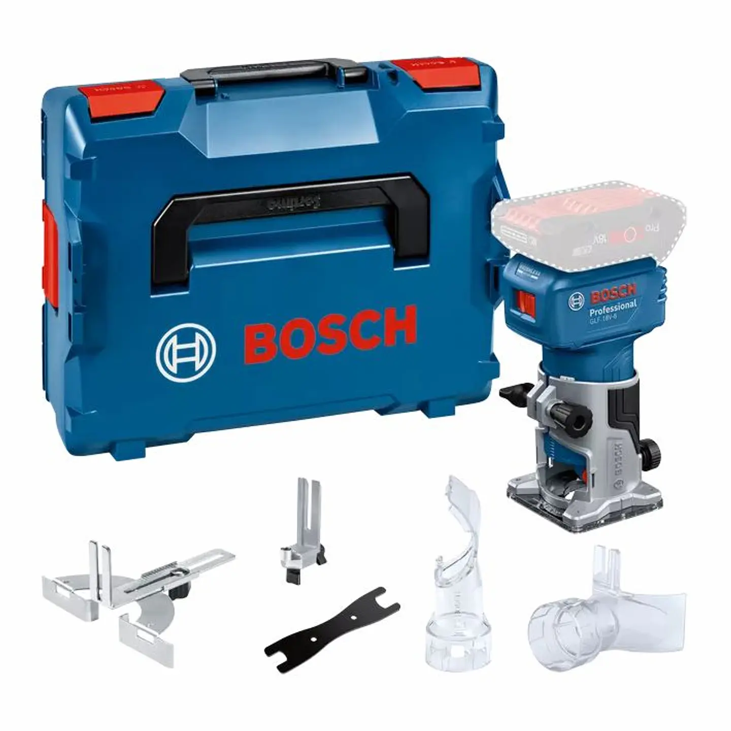 Minitupia sem fio GLF 18V-8 + Mala L-BOXX 136 BOSCH 1