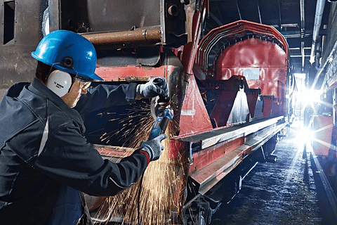 Rebarbadora pequena 125 mm 1900 W GWS 19-125 CIST BOSCH