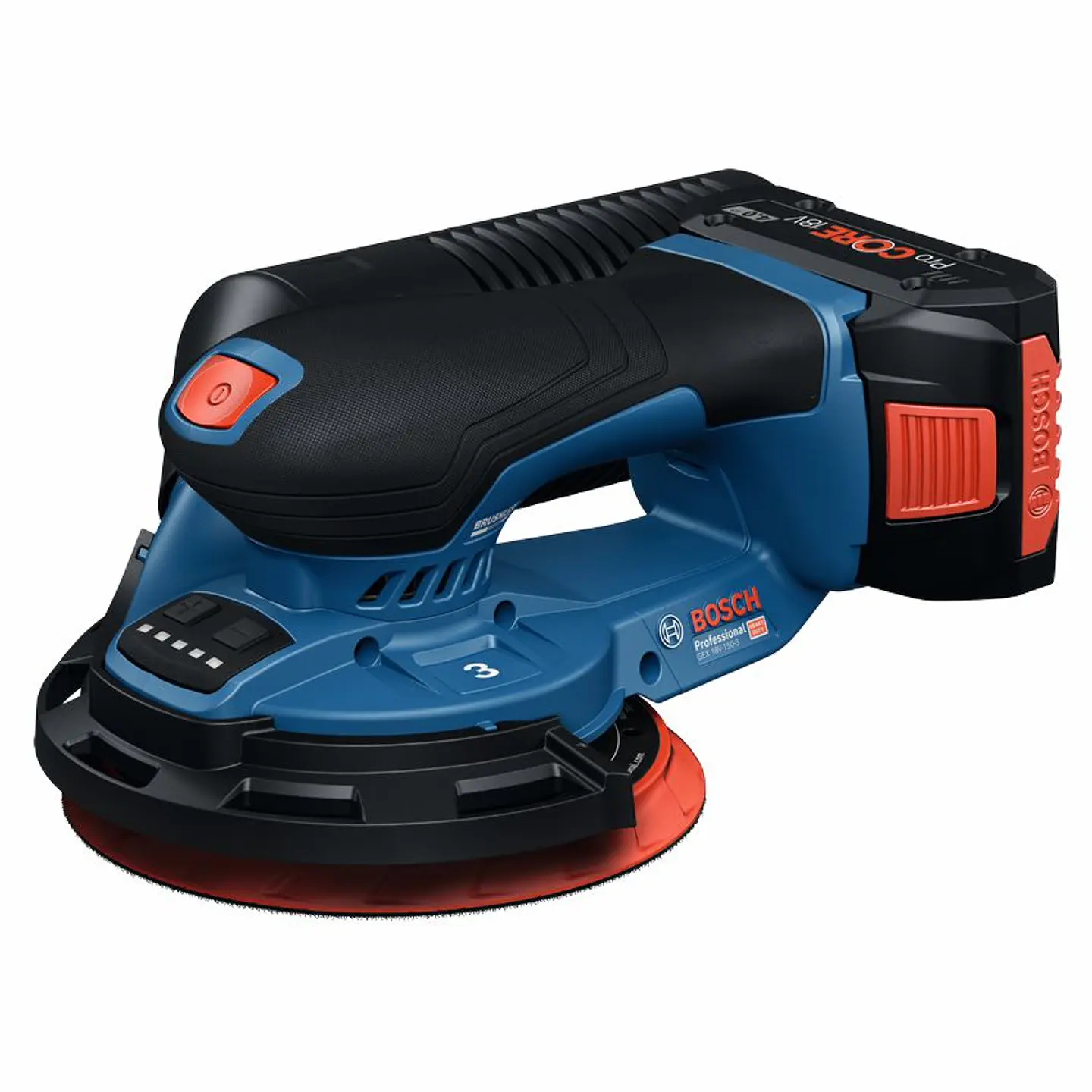Lixadora excentrica sem fio GEX 18V-150-3 BOSCH 2