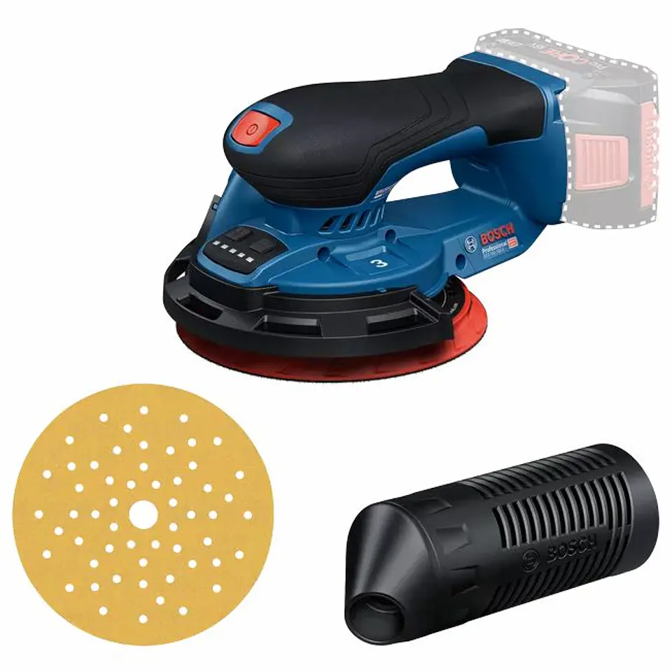 Lixadora excentrica sem fio GEX 18V-150-3 BOSCH 1