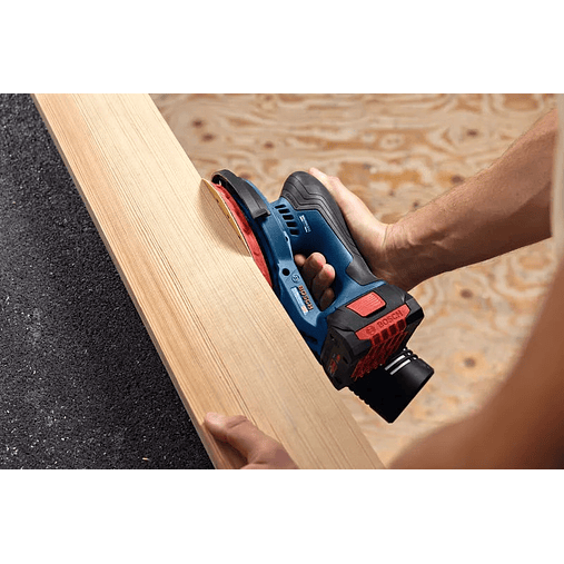 Lixadora excentrica sem fio GEX 18V-150-3 + Mala L-BOXX 162 BOSCH 4