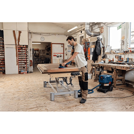 Lixadora excentrica sem fio GEX 18V-150-3 + Mala L-BOXX 162 BOSCH 8