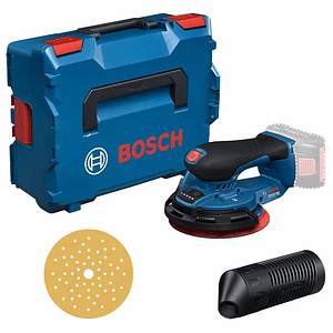 Lixadora excentrica sem fio GEX 18V-150-3 + Mala L-BOXX 162 BOSCH