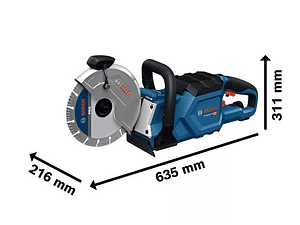 Cortadora de Betão sem fio GCS 18V-230 BOSCH