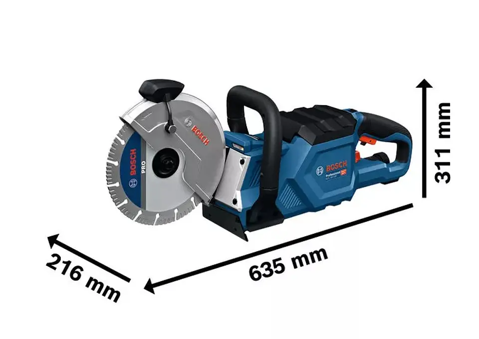 Cortadora de Betão sem fio GCS 18V-230 BOSCH 2