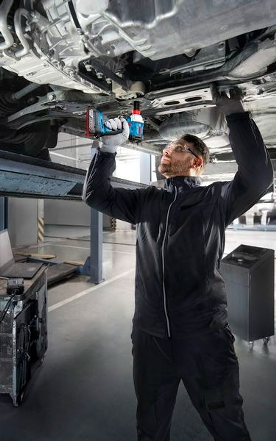 Aparafusadora de impacto sem fio GDX 18V-285 + Mala L-BOXX BOSCH 4