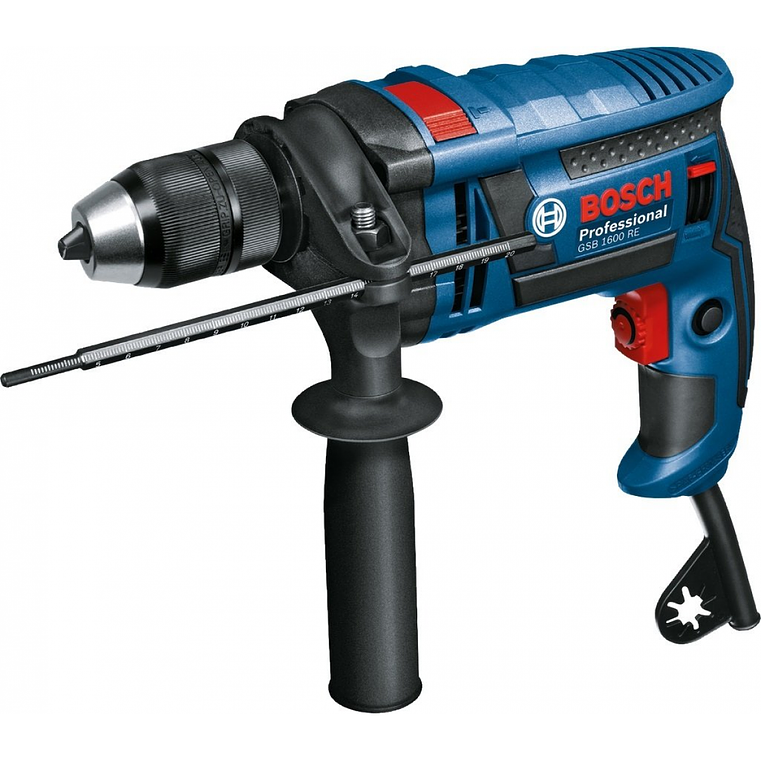 Berbequim com percussão GSB 1600 RE BOSCH 1