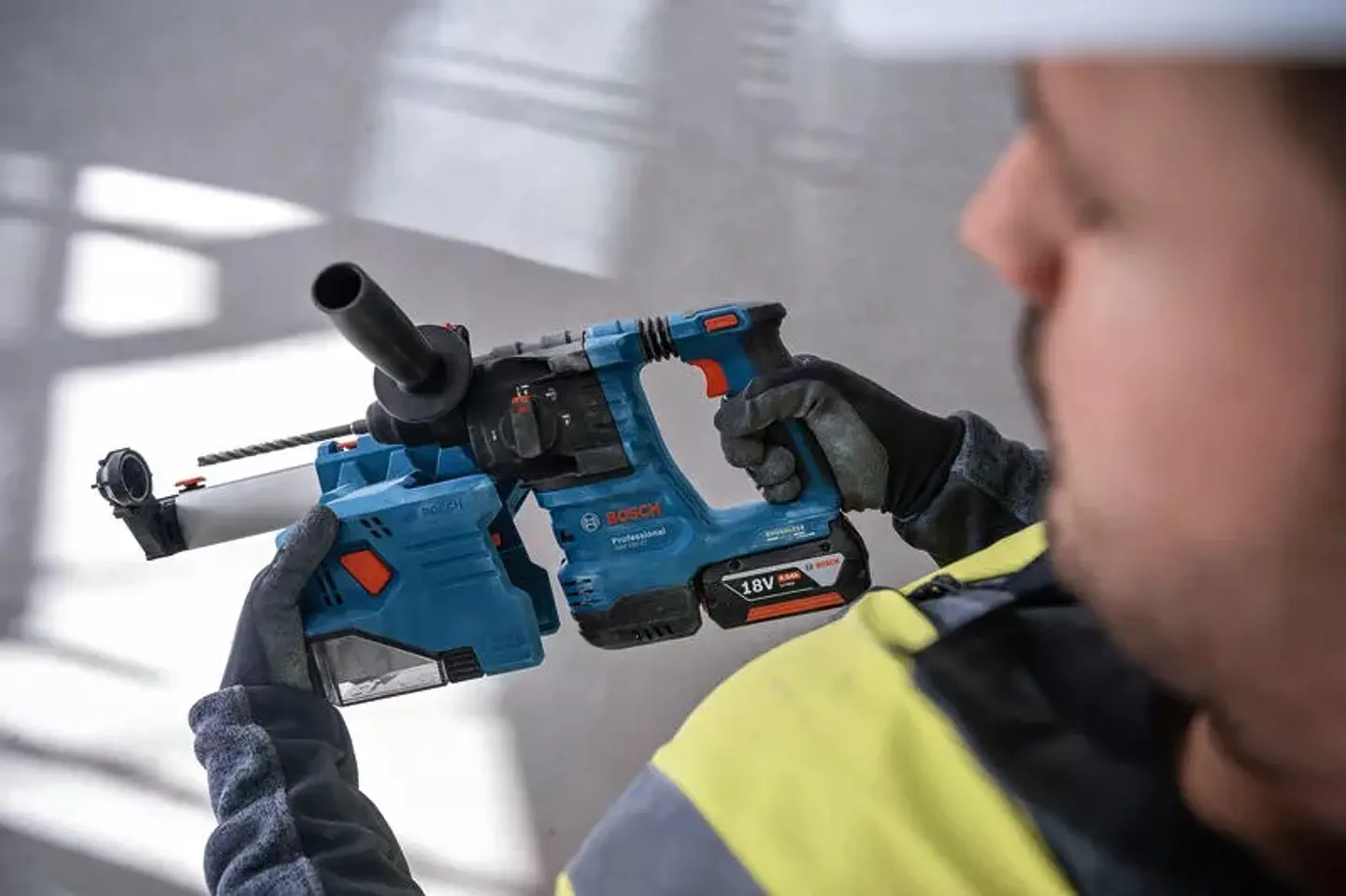 Sistema de aspiração GDE 18V-12 para o martelo GBH 18V-22 BOSCH 5