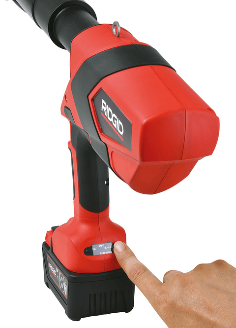 Maquina de Cravar Tubo 18V RP 352-XL + Adaptador RIDGID 