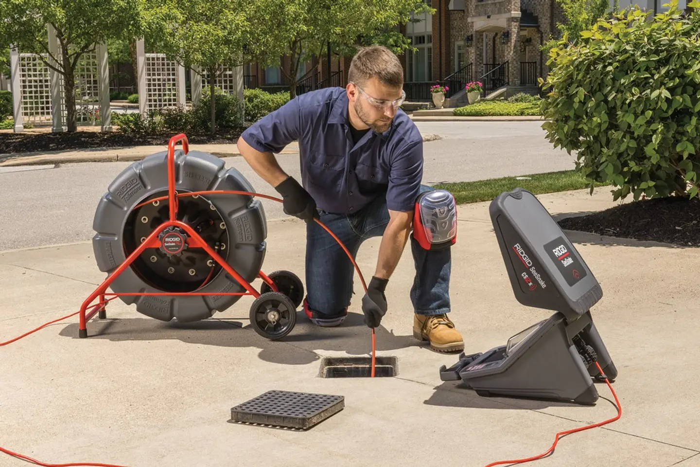 Monitor de Relatórios digitais CS12x SeeSnake® com Wi-Fi 57293 RIDGID 6